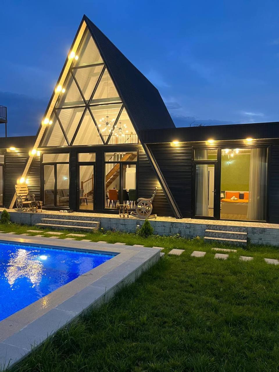 Qafqaz Mountside Chalet Gabala Kültér fotó
