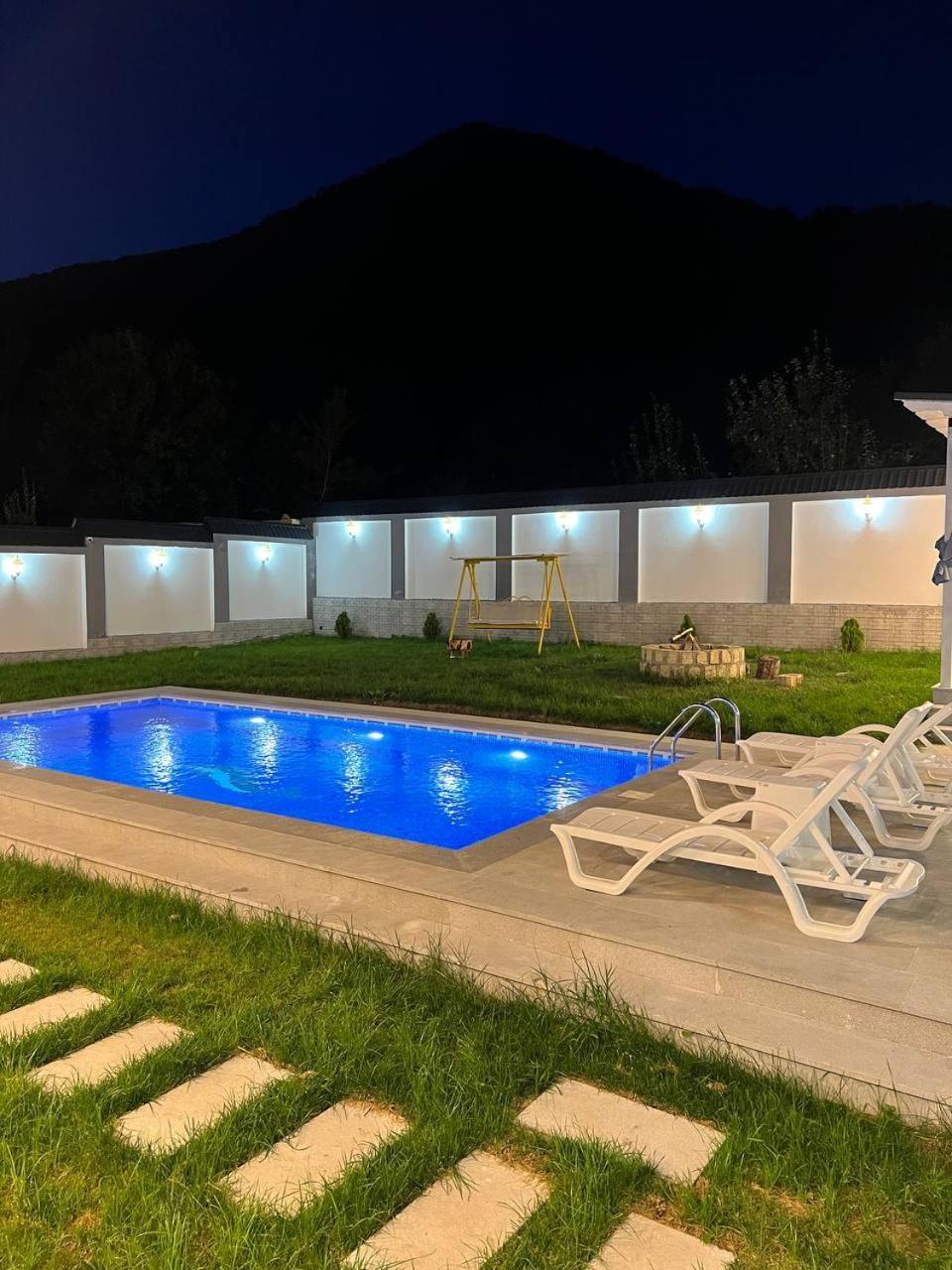 Qafqaz Mountside Chalet Gabala Kültér fotó