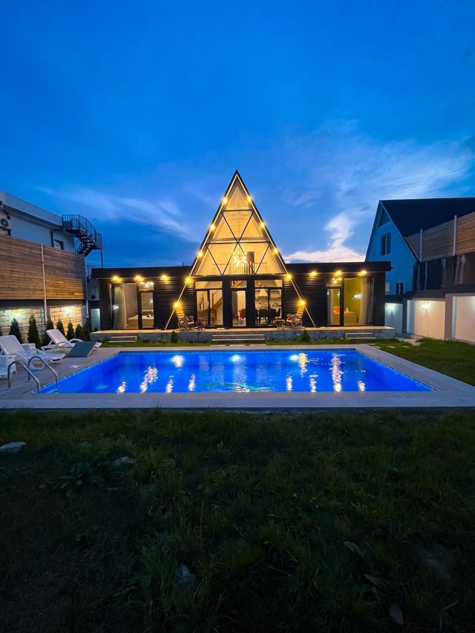 Qafqaz Mountside Chalet Gabala Kültér fotó