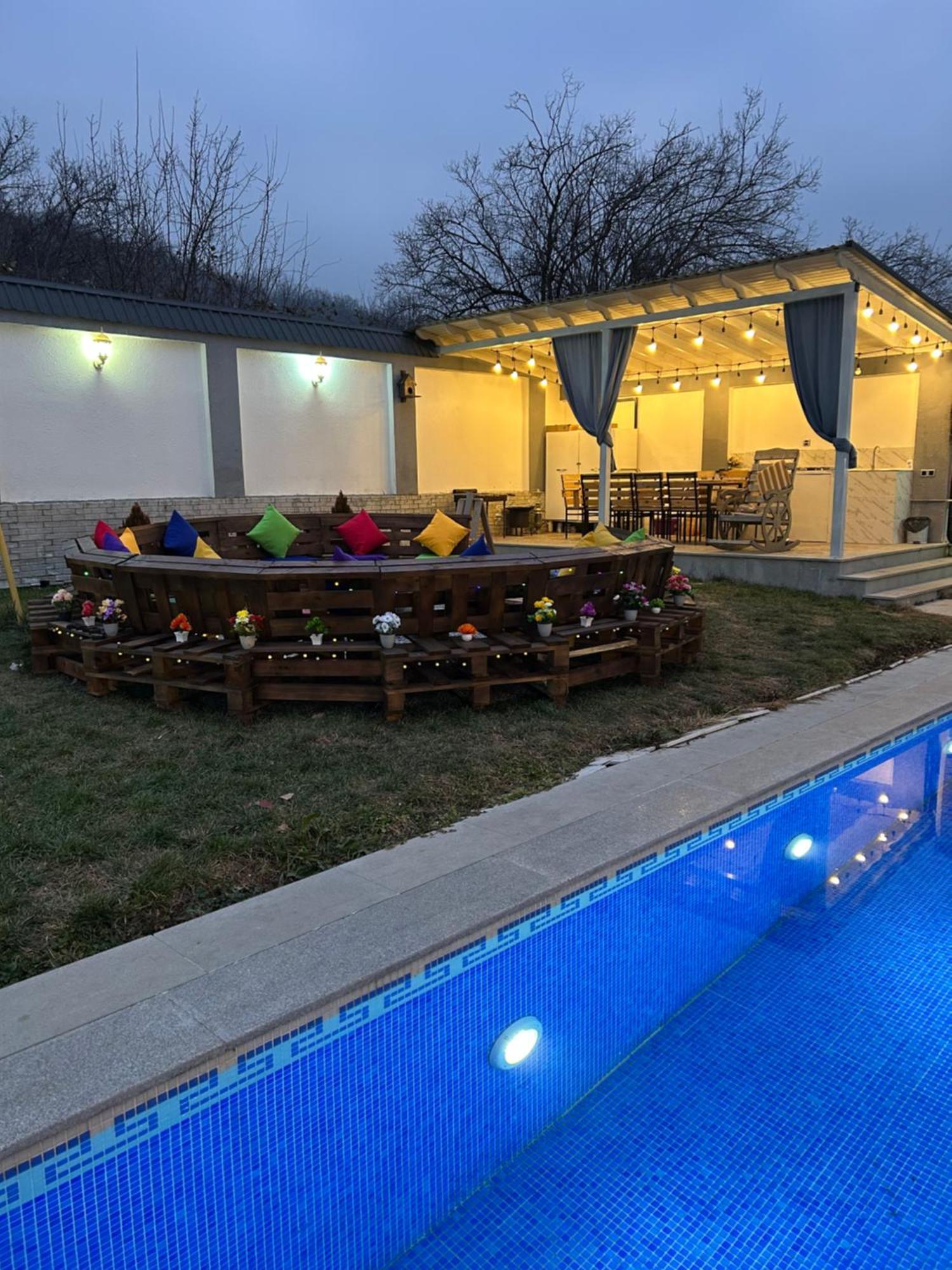 Qafqaz Mountside Chalet Gabala Kültér fotó