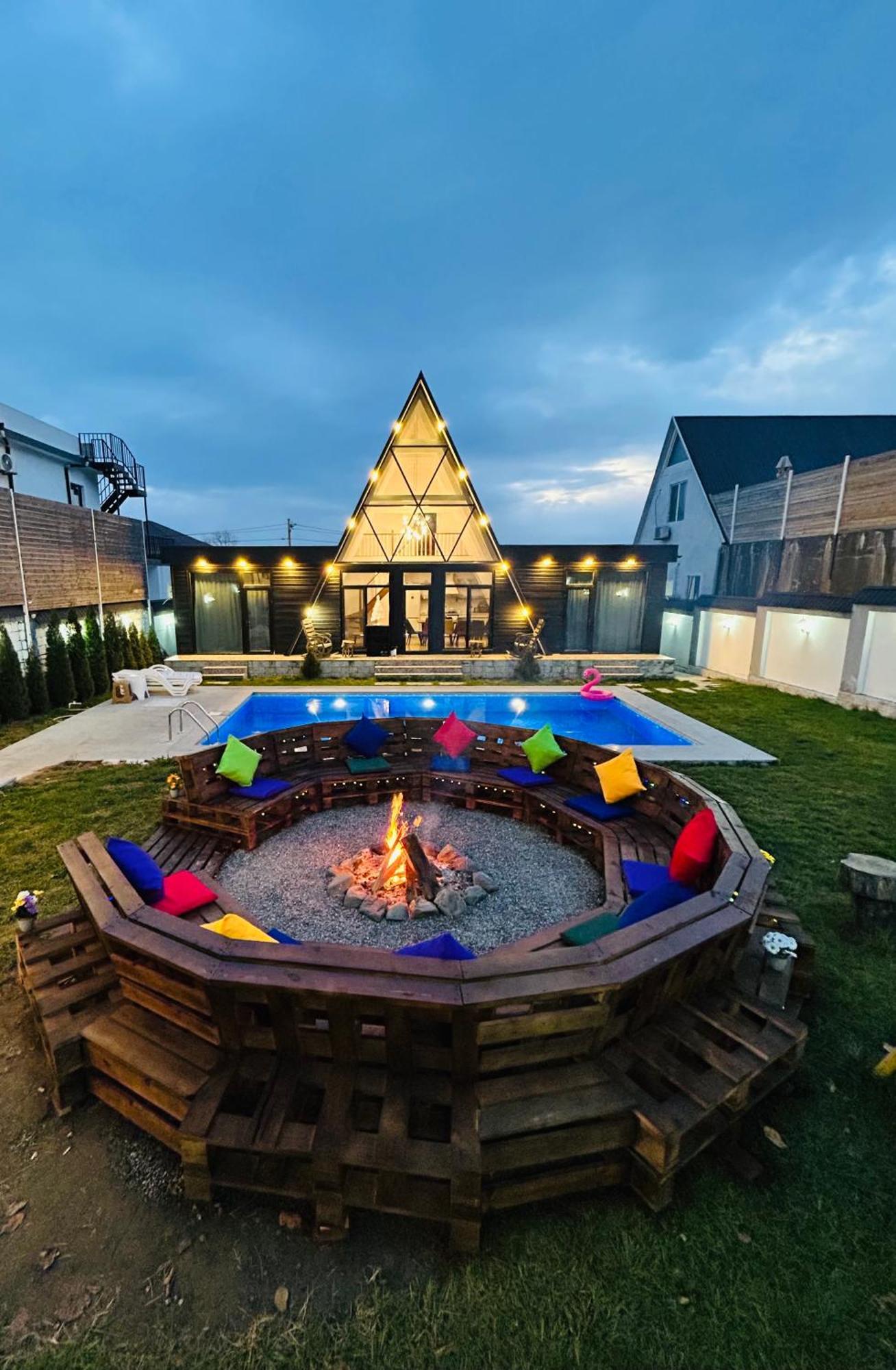 Qafqaz Mountside Chalet Gabala Kültér fotó